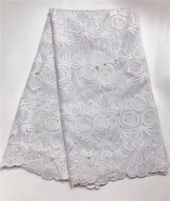 

2019 Latest Nigerian Laces Fabrics With Stones High Quality Tulle African Laces Fabric Wedding French Tulle Lace Fabric