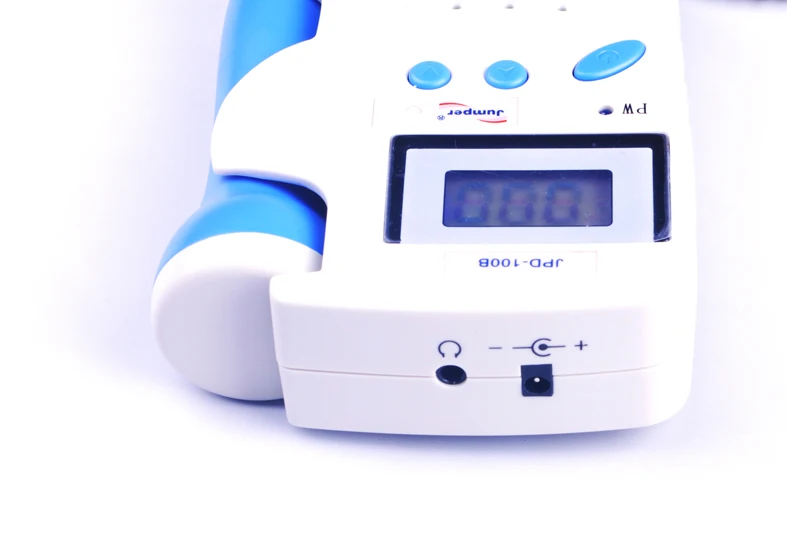 Перемычка 100B фетальный допплер детский монитор сердечного ритма монитор для беременных 2,5 МГц зонд+ перезаряжаемая батарея ЕС/США вариант питания
