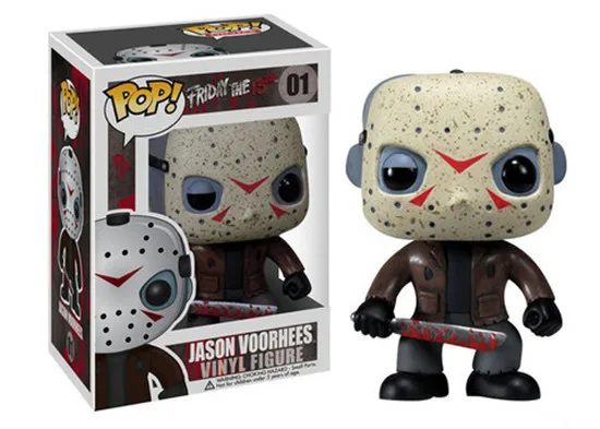 Кукла FUNKO POP 01 Jason Voorhees цепь для экшн-коллекции персонажей с новой подарочной