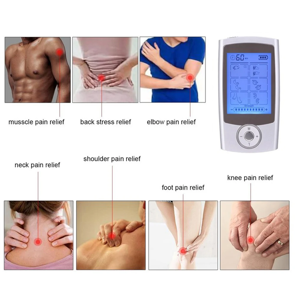 16 Modes Acupuncture Therapy Electric Massager Pain Relief Muscle Stimulator 16 Modes Acupuncture Therapy Electric Massager Pain Relief Muscle Stimulator