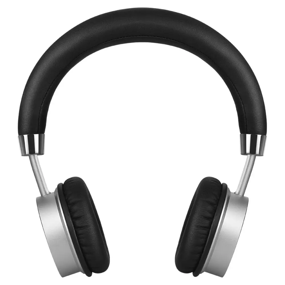 

IKANOO silver aluminum alloy K5 Bluetooth wireless headset size 19 * 17 * 8CM
