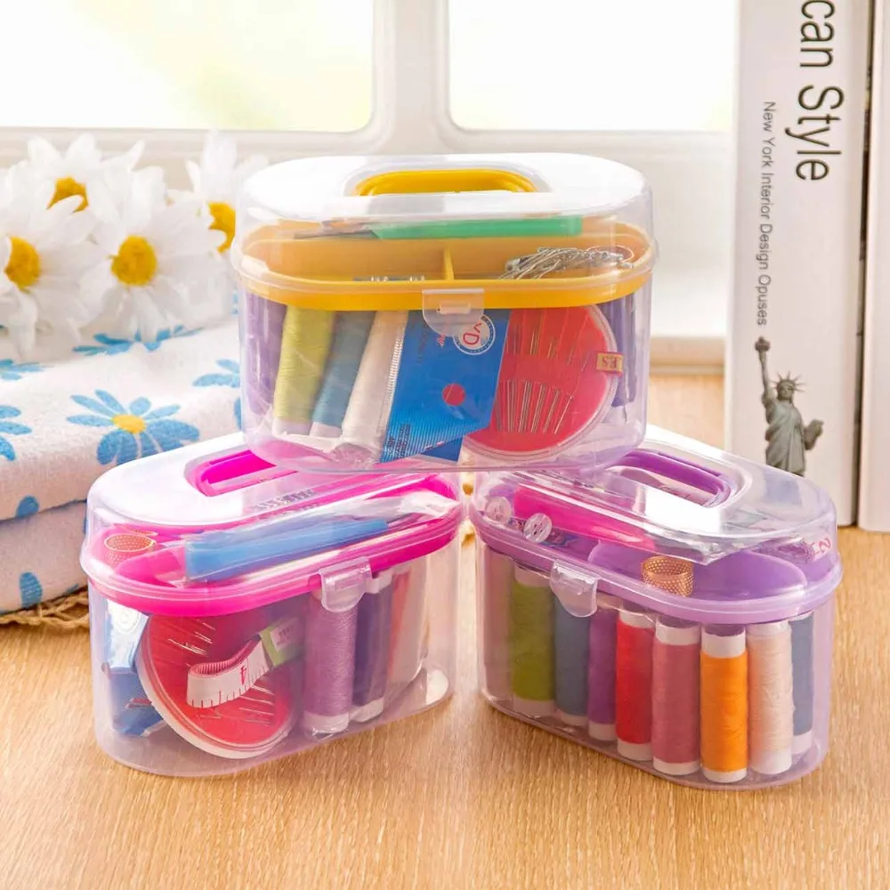 Large Sewing Box Set Household Portable 1 Mini Tool Thread Multi-function Kit | Дом и сад