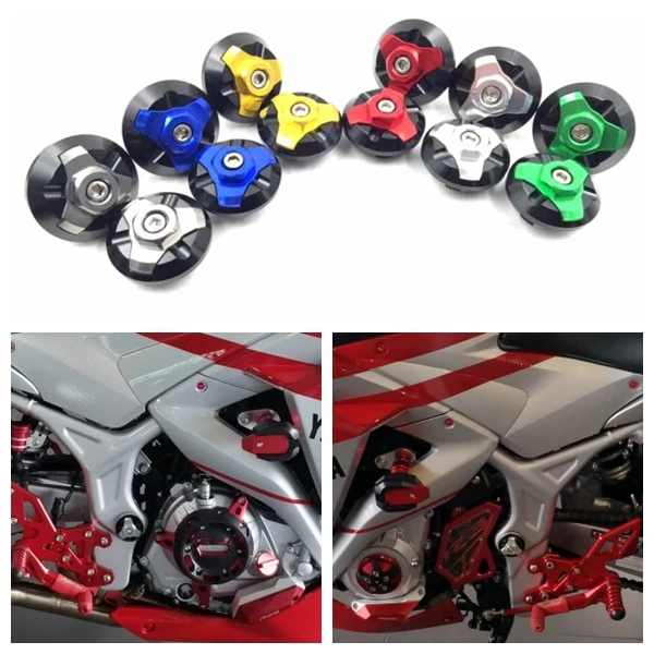 

Motorcycle Frame Plug For YAMAHA R25 R3 2015 2016 2017 Frame decoration screw