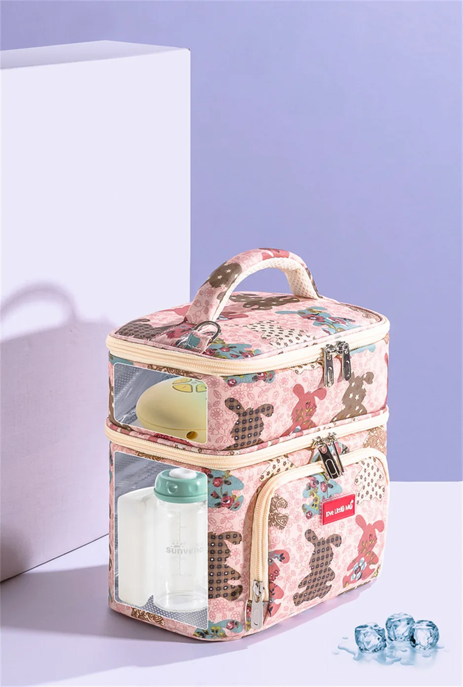 LLM изоляционная сумка, крутые сумки, сохраняющие тепло/холодную модную Термосумка для пищи, женская сумка-холодильник, дорожная коробка для еды, термальная коробка