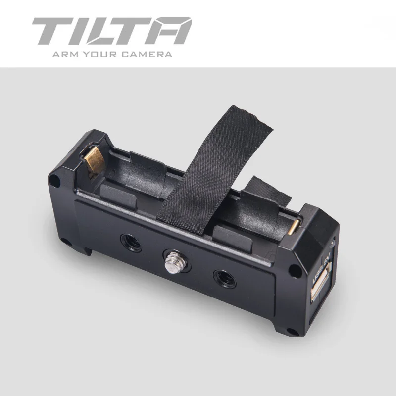 Tilta 18650 Блок питания WLC-T04-BP-18650 с USB 5V и DC 8V Выходная мощность для BMPCC 4K камера клетка непрерывного фокусировки двигателя