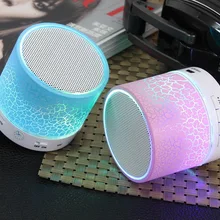 Led Bluetooth аудио полосы burst сабвуфер светящаяся цветная карта беспроводной портативный маленький динамик ночник