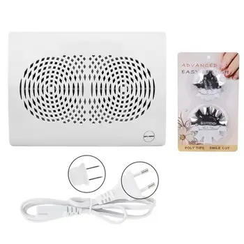 

20W Nail Dust Collector Dual Fans Vacuum Cleaner Machine Nail Art Solon For Nails