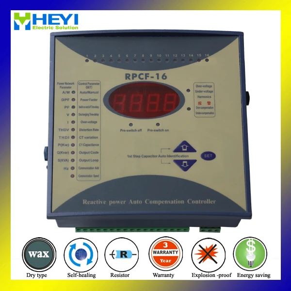 

JKW-16 power factor regulator for power factor correction capacitor bank 16step 380v russian type