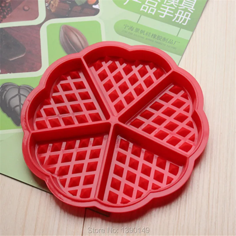 silicone cake mould larger waffles nestle chocolate cookie mold 