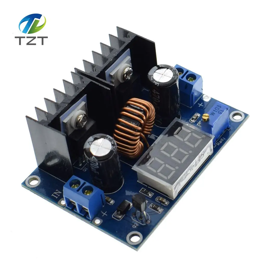 

1PCS MH-ET LIVE LED Voltmeter PWM Adjustable 4-36V To 1.25-36V Step-Down Board Module XL4016 8A 200W DC-DC Power drop Module