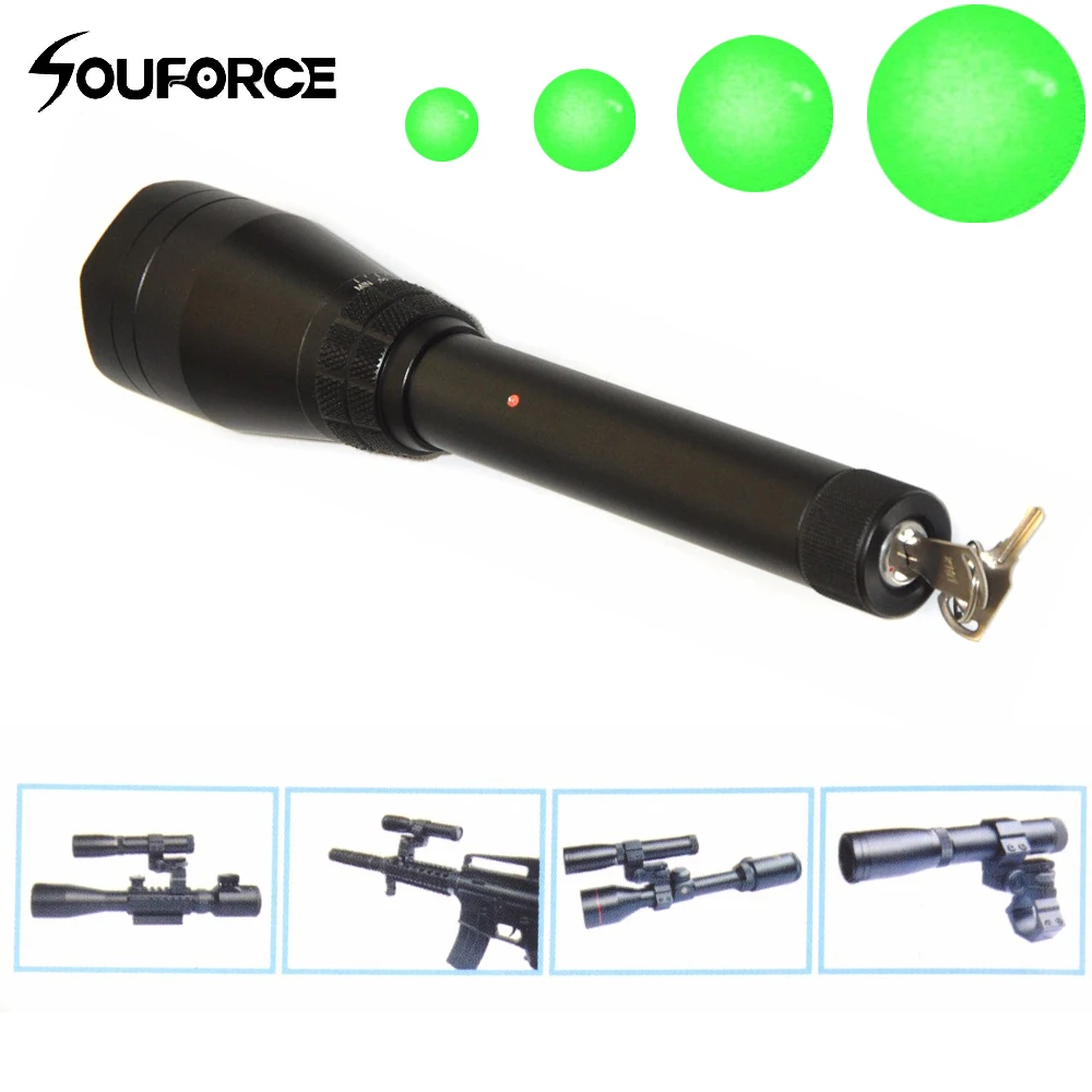

Advanced ND3-50 Night Vision Green Laser Designator Flashlight with Lock Scope Mount and Remote Switch for Rifle and Telescope