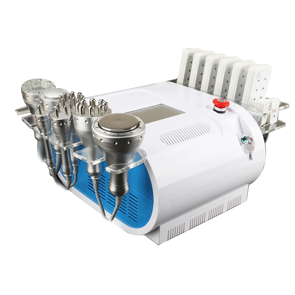 US $814.32 7 In 1 Vacuum Rf Ultrasonic Slimming Cavitation Machine Massage Machine For Boby And Face CE DHL