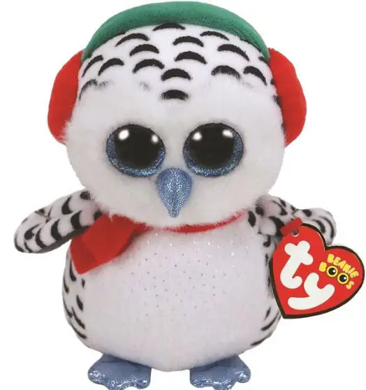 TY 6'' 15cm Beanie Boos Pixy - White Unicorn Kookoo KOALA SEAL DOG Flamingo Cat Dragon horse Elephant Lynx Plush Animal Toys