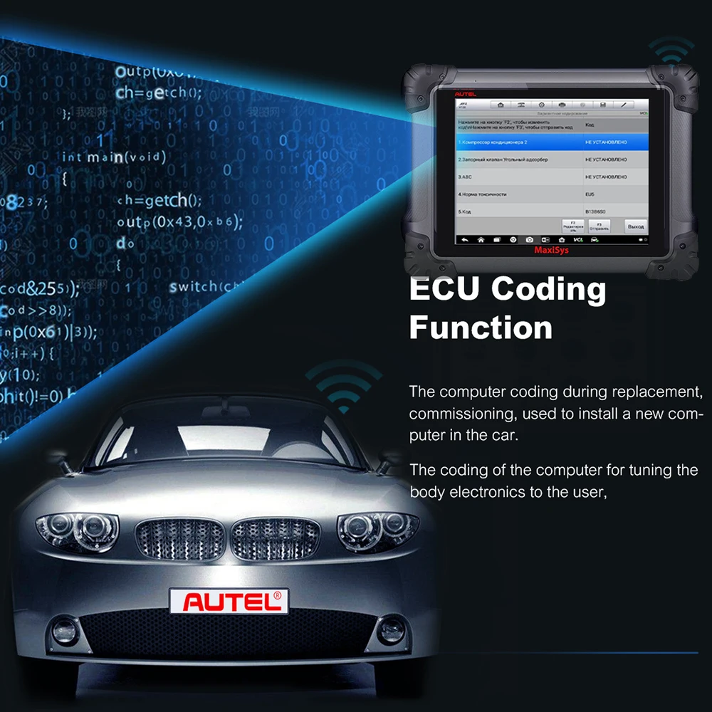Autel High End MaxiSys Pro MS908 OBD2 сканер автомобильный диагностический инструмент