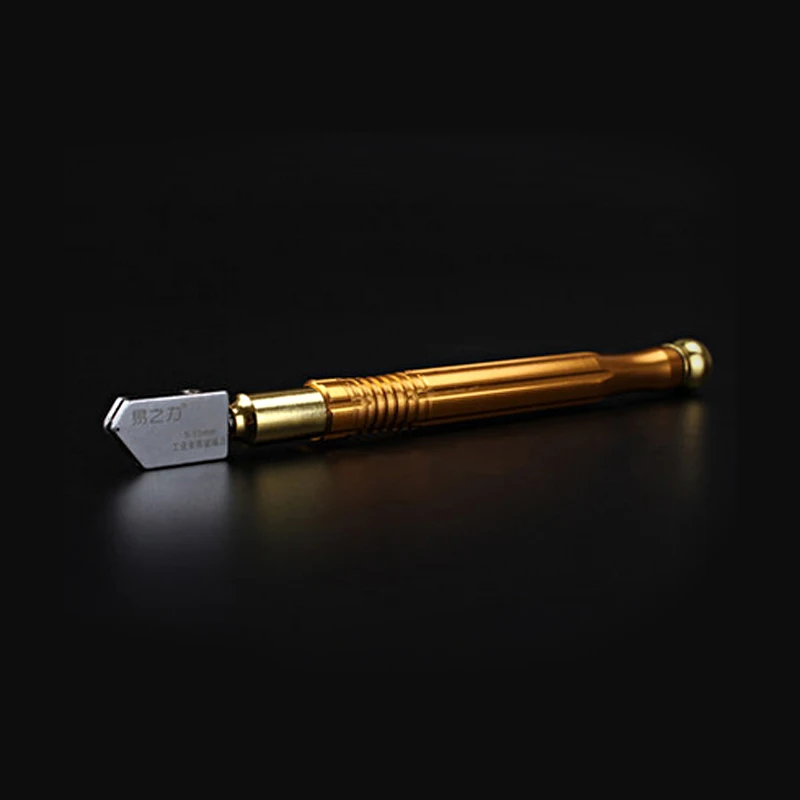 Glass cutter Cross diamond cutting thick glass, roller type