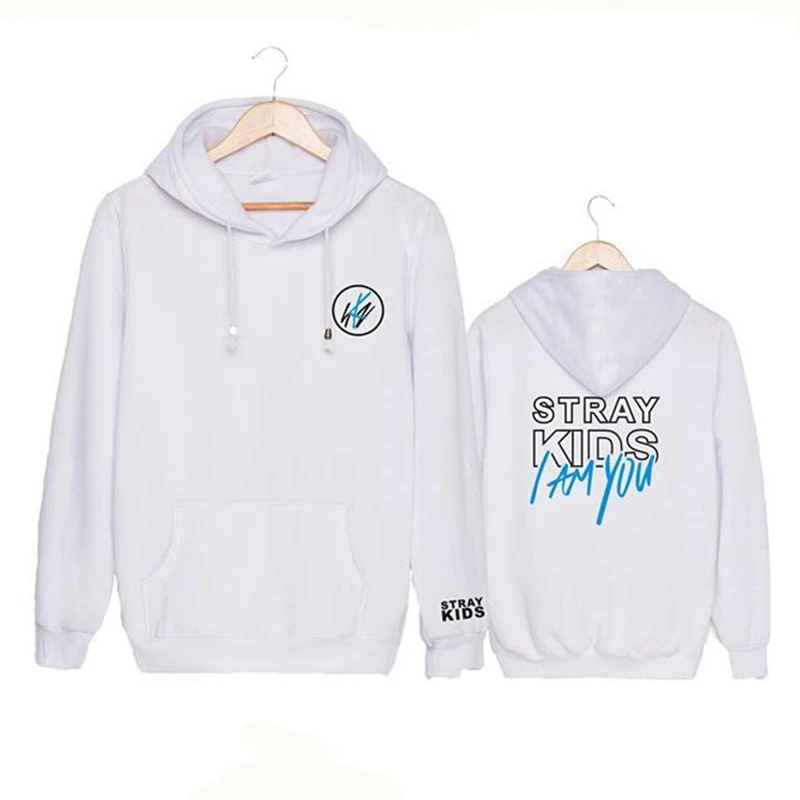  Kpop Stray Kids Album I am YOU men hoodies sweatshirts for spring Autumn black unisex Pullover hoody sweatshirt (2)
