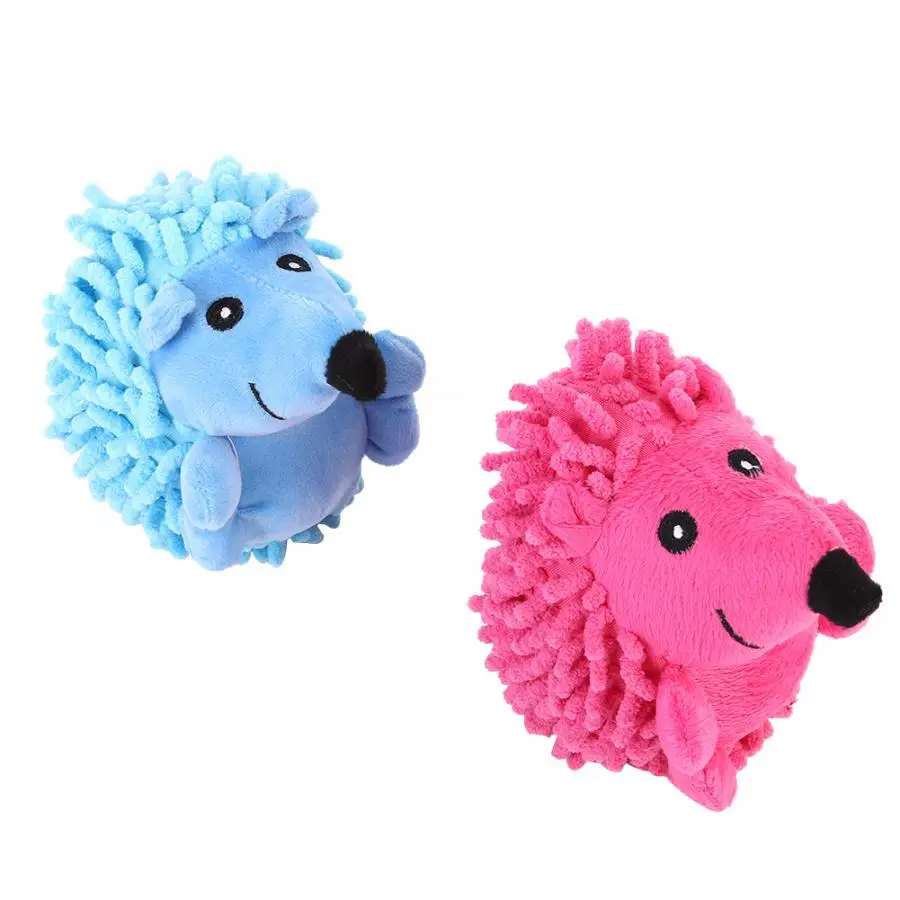 

Chew Bone Slipper Squeaky Ball Dog Toys Dog Toy 2PCS 15cm Hedgehog Model Sounding Plush Teeth Cleaning Biting