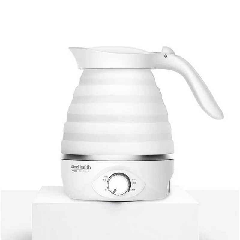 

Portable Foldable Electric Kettle Silicone Material Household Small Mini Dorm Room Travel Automatic Power-off