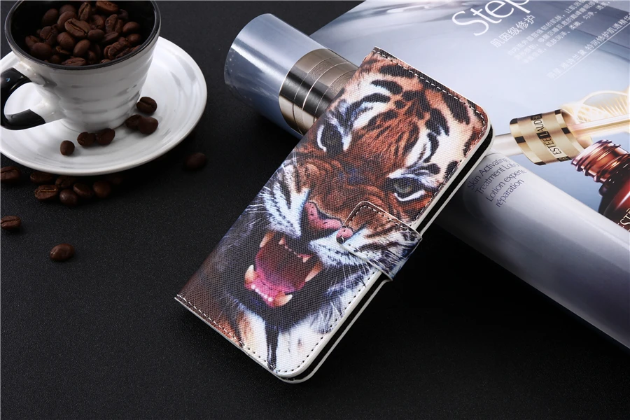 Cartoon Wallet Case for Prestigio Muze G5 H5 J5 U3 V3 LTE 5522 5523 5524 3515 3495 Wize Y3 3406 DUO PU Leather Cover Phone Bag