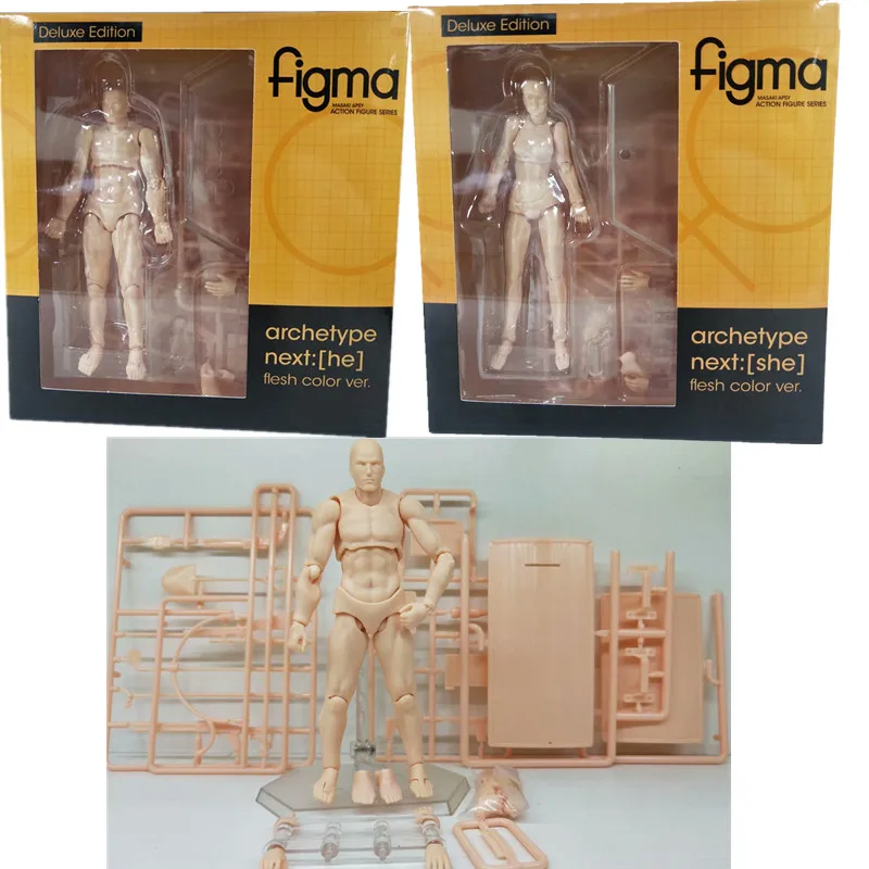 Figma MASAKI APSY фигурка серия Deluxe Edition archetype next she/he телесный цвет ver подвижный персонаж