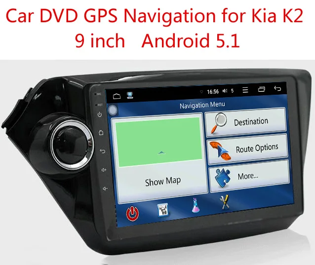 4 ядра 9 дюймов HD 1024*600 Экран Android 5 1 автомобиль DVD gps для Kia RIO K2 навигации Системы