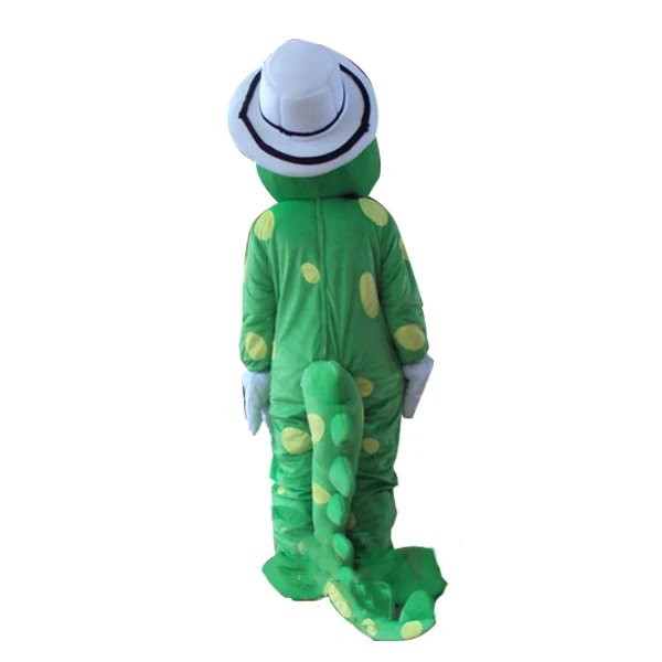 Cartoon Green Dorothy Dinosaur Cosplay Mascot Costume