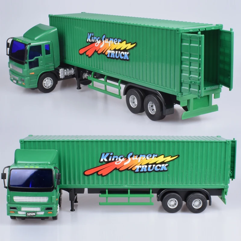 

Engineering vehicle large container truck truck transport car van freight car children's toy car model W109