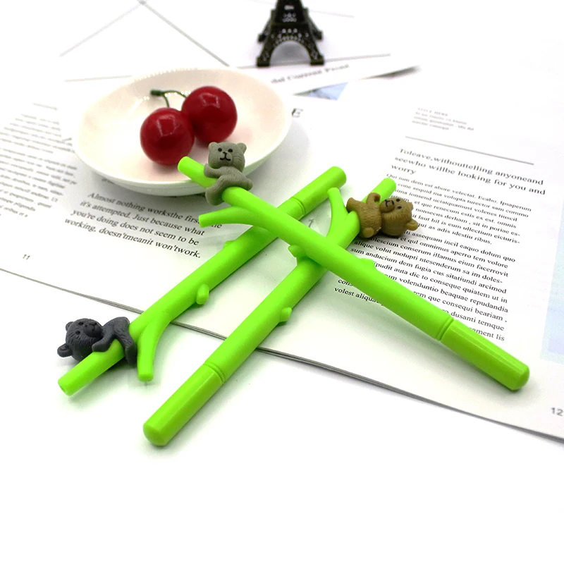 

0.5mm kawaii plastic ink creative gel pen koala cartoon gel pen school writing office supplies pen cute Korean stationery