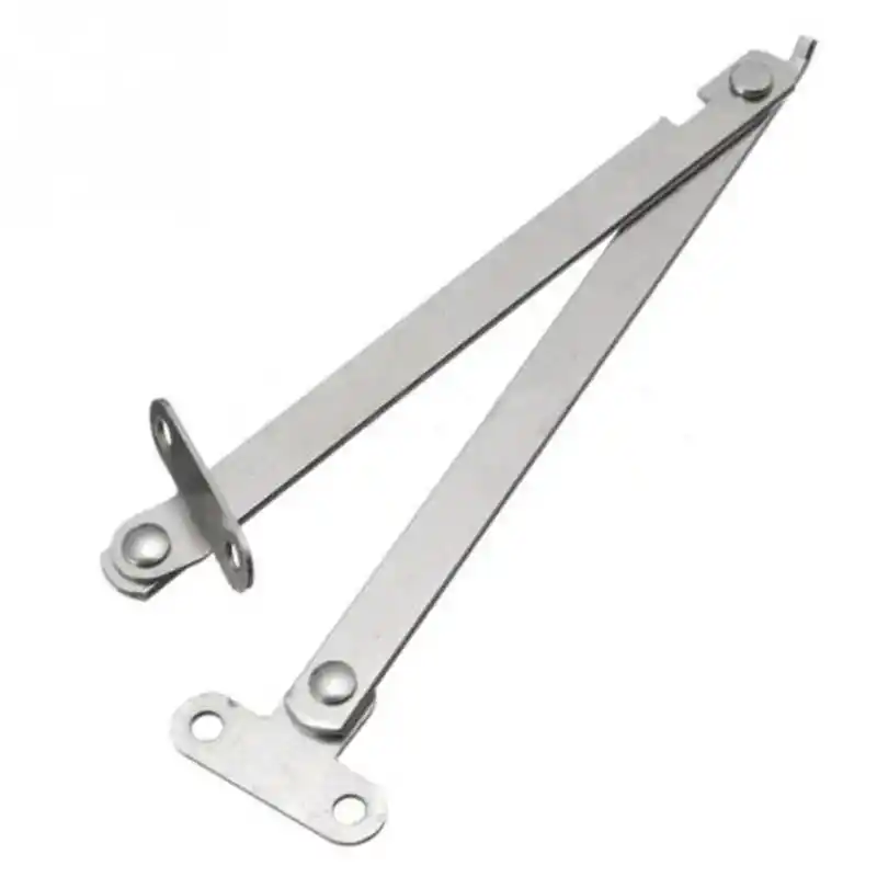 2pcs 235 10mm Cabinet Stays Lid Folding Flap Lift Up Down Guide