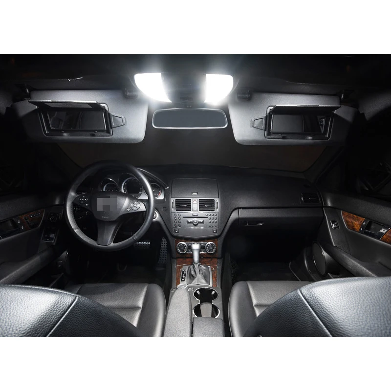 Фонари в упаковке 16 шт. для Mercedes Benz W204 (2007 2014)|interior light|led light interiorled interior |