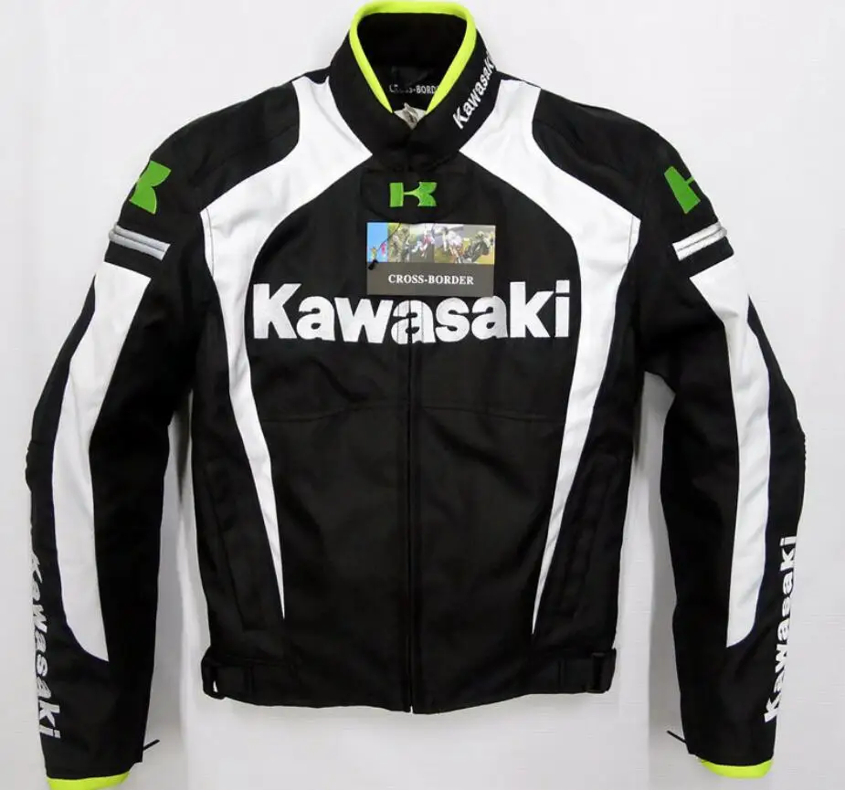 Топ kawasaki мужские мотоциклетные гоночные ковбойская мотоциклетная куртка одежда для верховой езды ветрозащитная теплая куртка Мужские jaqueta moto queiro куртки Броня