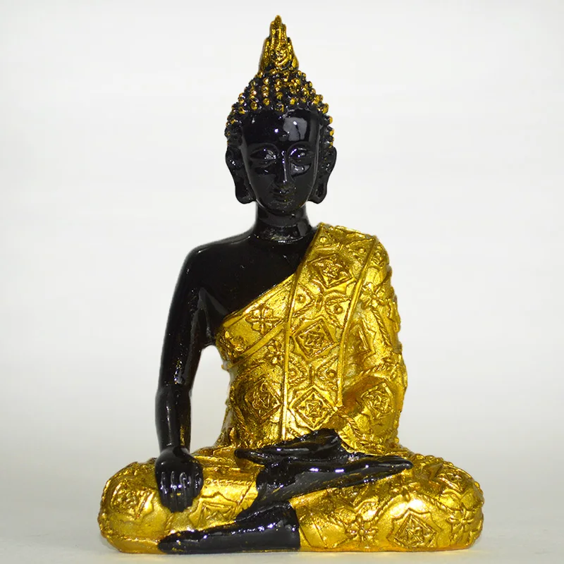 Таиландский Будда статуя Юго Восточной Азии стиль Zen подарок орнамент figrue