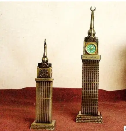 crafts Mecca clock tower miracle electroplating fine tourist souvenir mecca mobile alloy large room world famous | Дом и сад