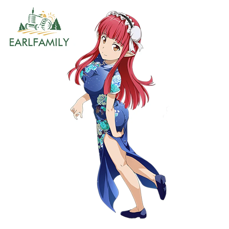 

EARLFAMILY 13cm x 8.3cm Anime Racing Sword Art Online for Rain Decals Car Rally Sticker Car Decal Waterproof Window Accessories
