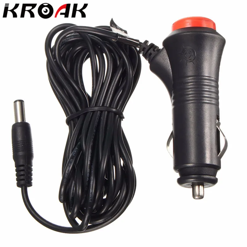 

1.5 meter 12V 24V Male Car Cigarette Lighter Socket Plug Connector On Off Switch 5.5 x 2.1mm DC Male Plug Cable