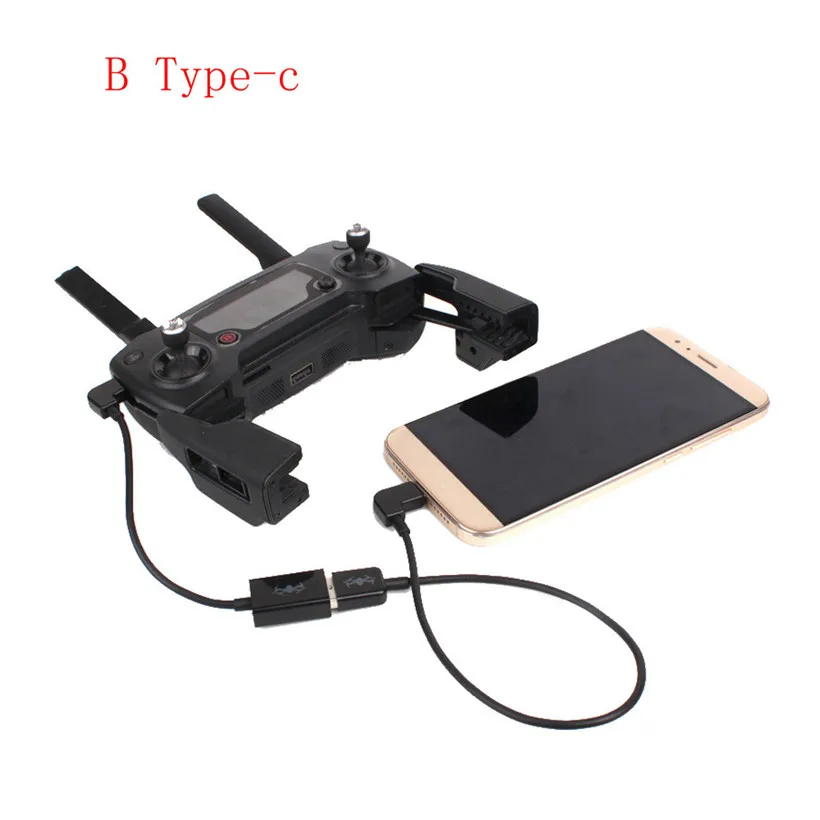 

New Connect Phone Tablet For DJI Mavic Pro Transmitter Cable USB Type-C 20J drop shipping
