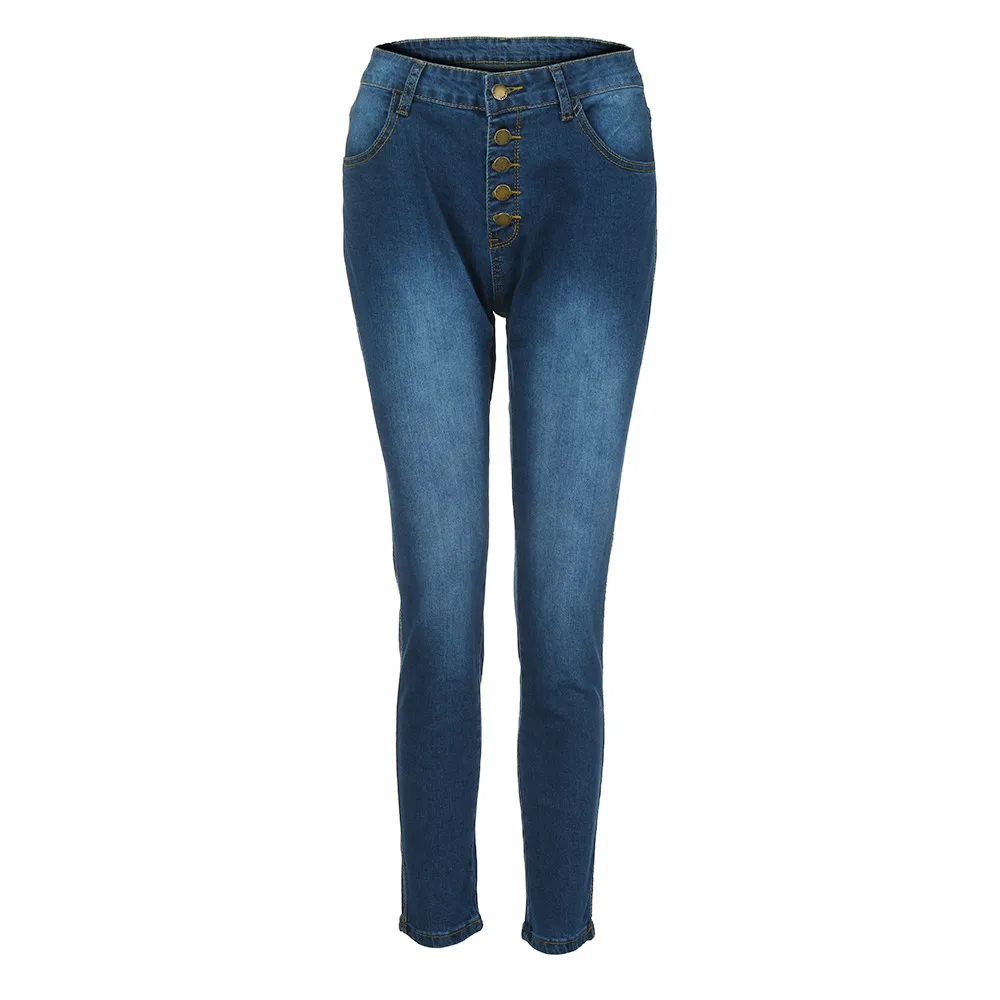 CHAMSGEND, модные женские джинсы с высокой талией, обтягивающие джинсы, Стрейчевые узкие брюки, женские потертые джинсы, обтягивающие брюки-карандаш,#35