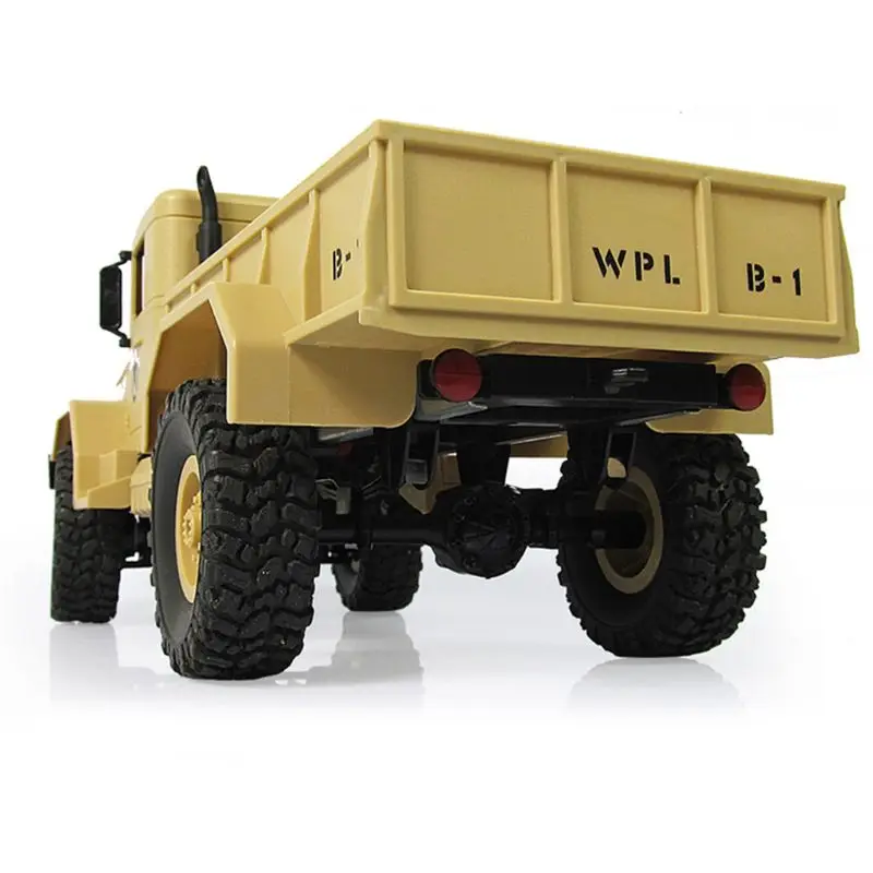 WPL B14 RC автомобиль 1/16 Рок Гусеничный внедорожник 4WD 2,4G военный грузовик автомобиль забавная игрушка мая-9