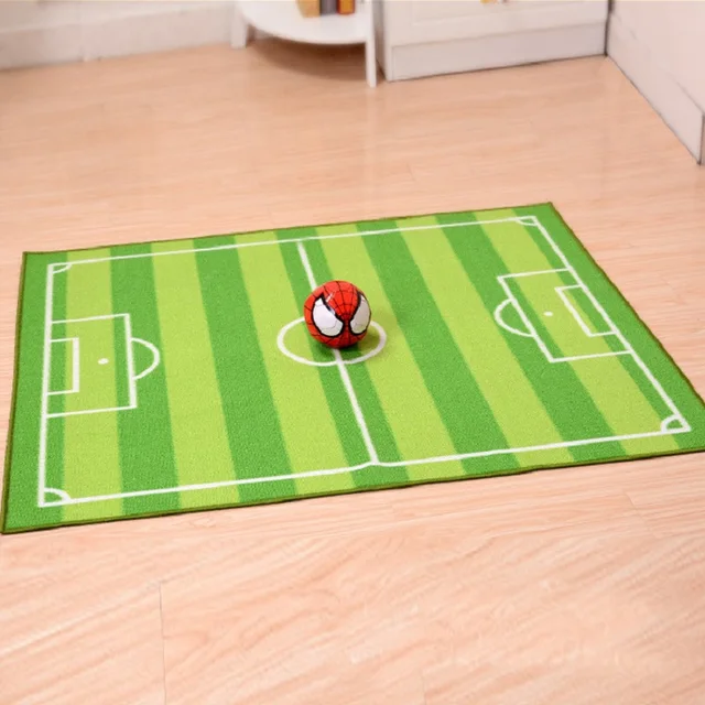 Matcha Carpets Non slip Tapis Football Field Mat Living Room Soccer