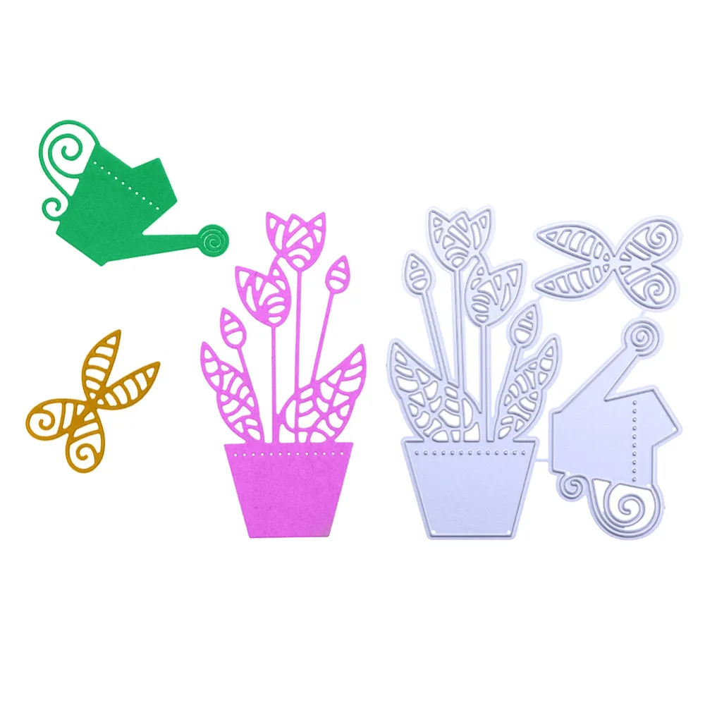 Buy 3pcs/Set Scissor Watering Pot Plant Metal Cutting