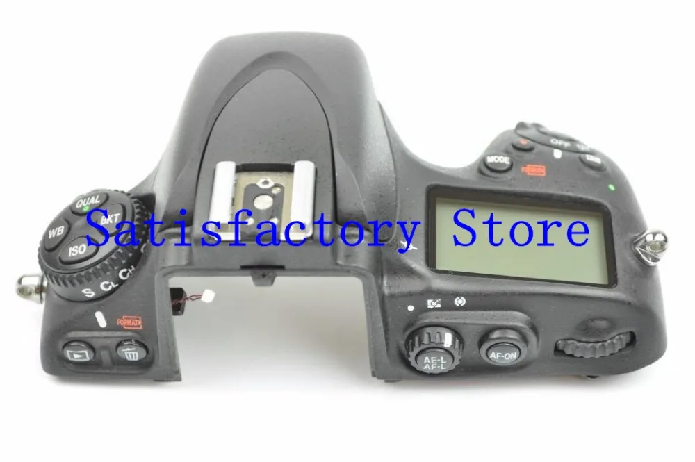 Новая верхняя крышка корпуса для Nikon D800 с ЖК-дисплеем плата вспышки гибкий кабель