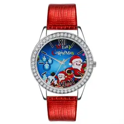 Роскошные брендовые кварцевые часы модные мягкие часы из искусственной кожи модные роскошные брендовые Рождественские декоративные