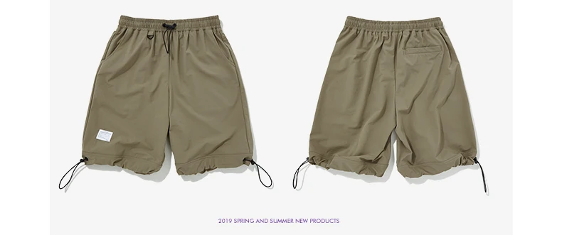 SODAWATER/эластичные спортивные женские шорты с завязками для девочек летние свободные прямые женские шорты Уличная одежда в стиле хип-хоп