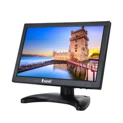 Eyoyo HD 10 "IPS 1280*800 VGA HDML AV видео ЖК-дисплей Дисплей Мониторы для видеонаблюдения DVD PC Игры