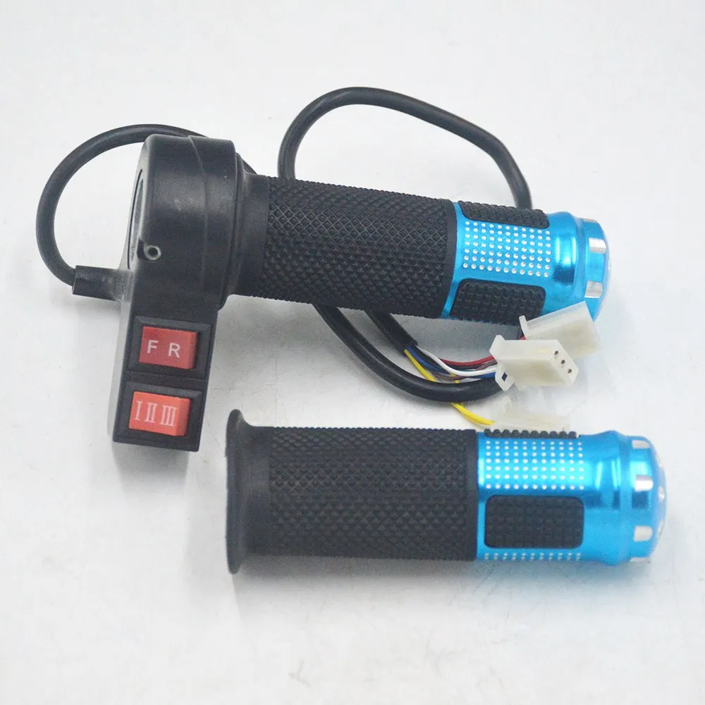 Sale 24V/36/48V/64V/72V electric bicycle throttle with 3 speed controller and forward reverse function for ebike/scooter/tricycle 3