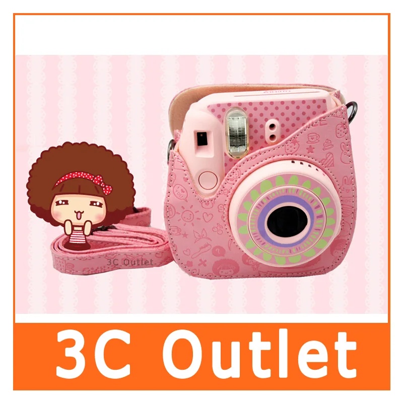 black mini camera bag