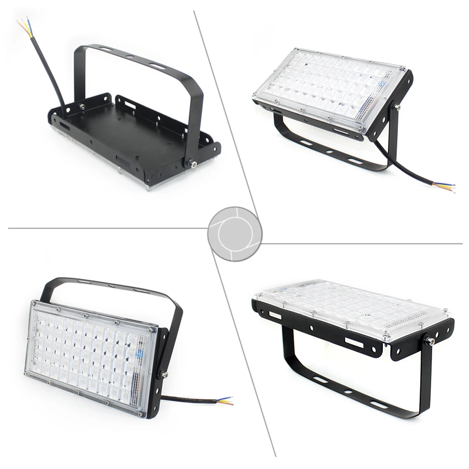 

220v Waterproof IP65 Led Projector Reflector Floodlight 50w Led Spotlight Work Light Outdoor Warm White / White 5730SMD