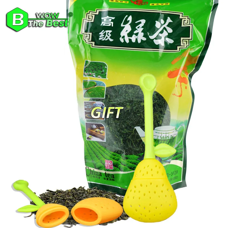  1pc Tea Strainer+ 2016 New High Aroma 250g Green Tea Biluochun Fujian Famous Tea lose weight product chinese tea 