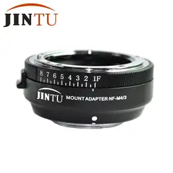 JINTU Мощность электронные 8-Stop объектива адаптер Управление NF-M4/3 для Nikon AI/F/G/ D объектив Микро 4/3 Камера Olymplus GH4 GH3 GH5 OM-D