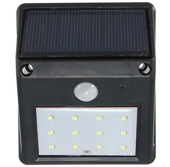

12 LED Wall Light Solar Powered PIR Motion Sensor Light Outdoor Garden Fence Patio Security Lamp Night Light Waterproof (IP65)